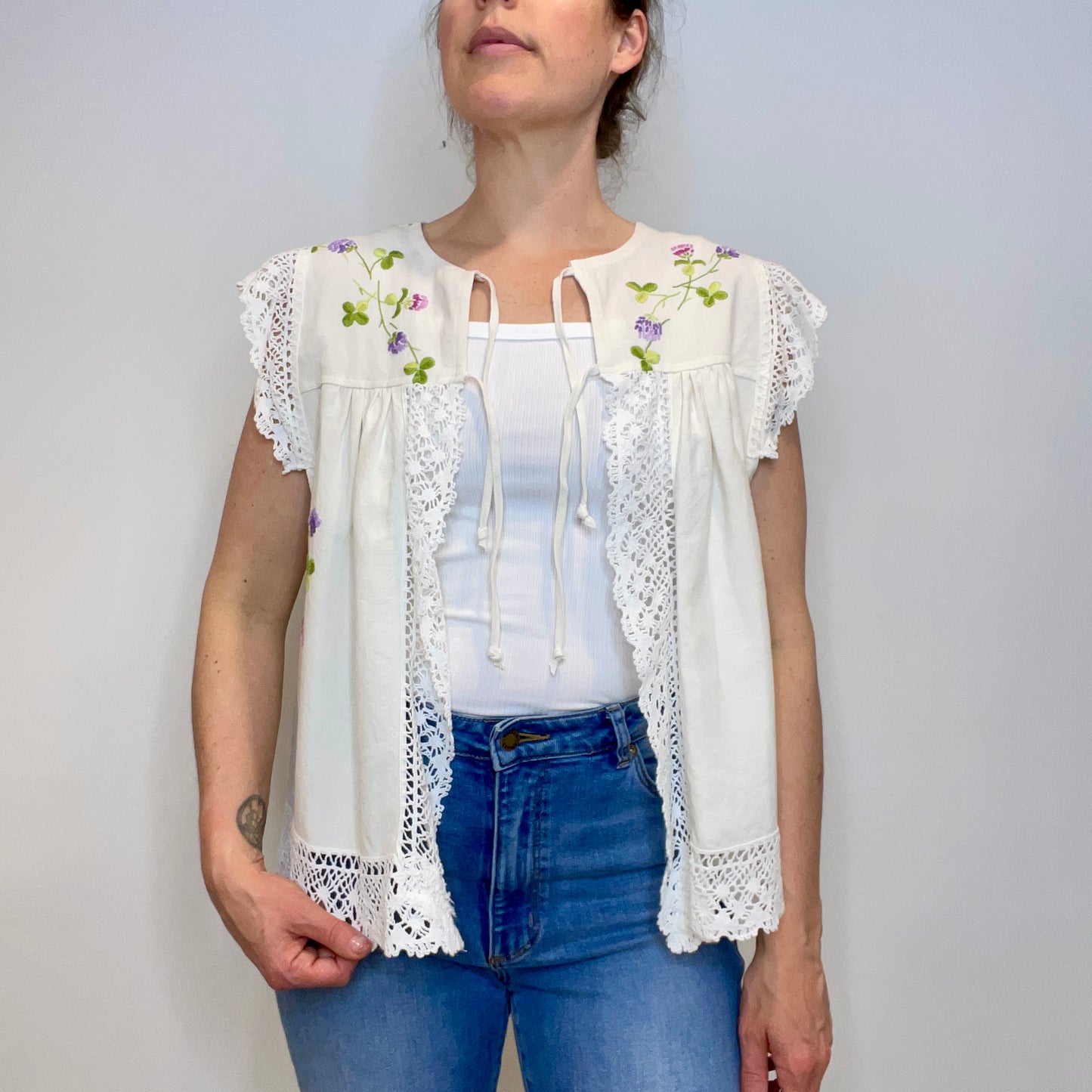 Clover Tie Vest S-XL