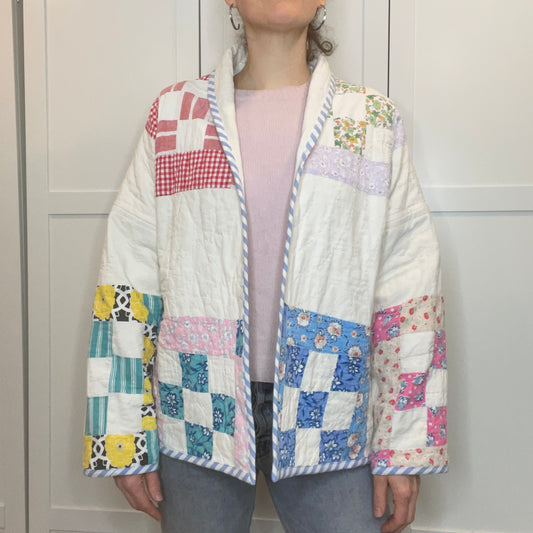 9 Square Quilt Coat