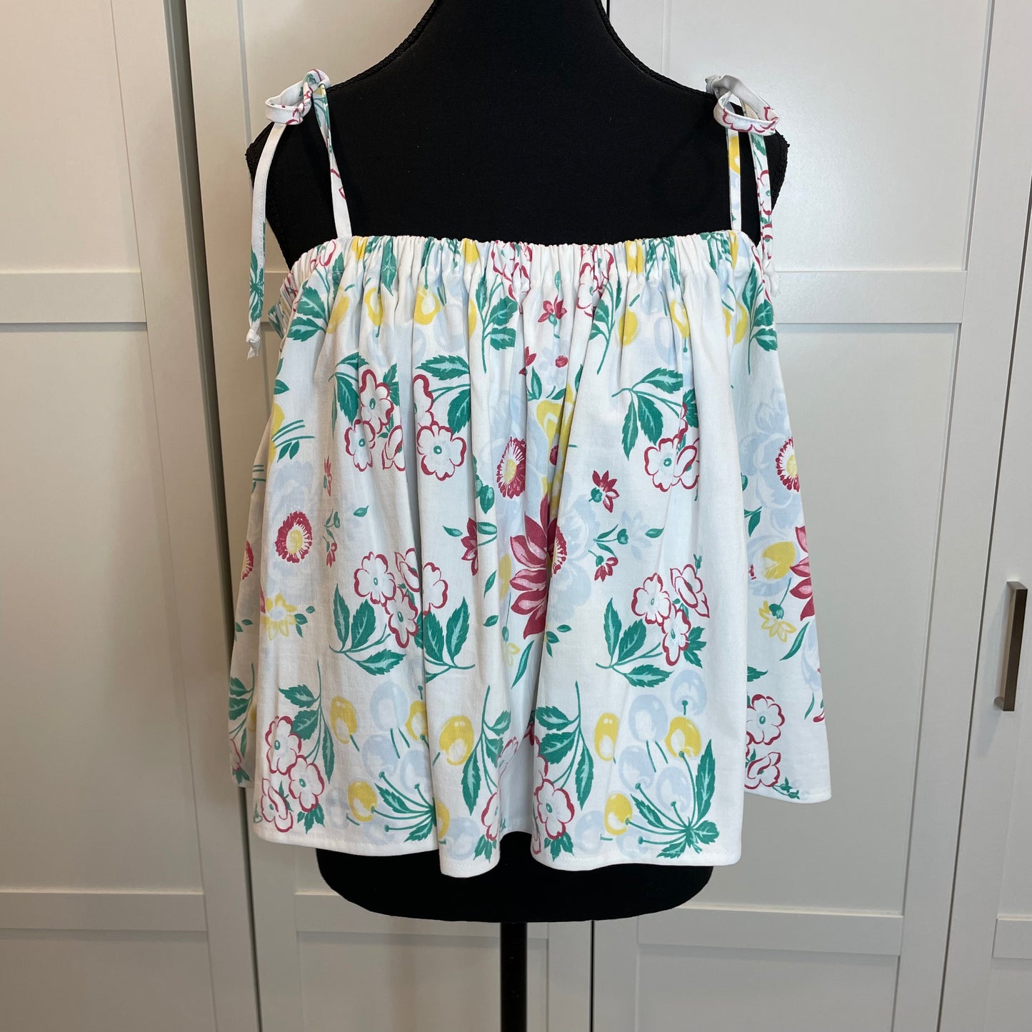 Floral babydoll top (M-XL)