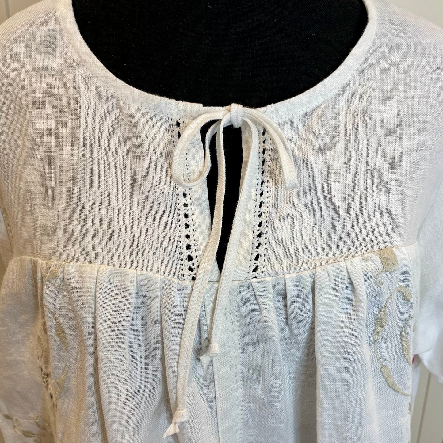 Embroidered boho top (L-XL)