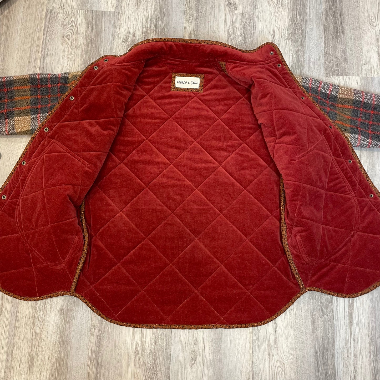 Blanket Coat - Quilted Wool (S-L)