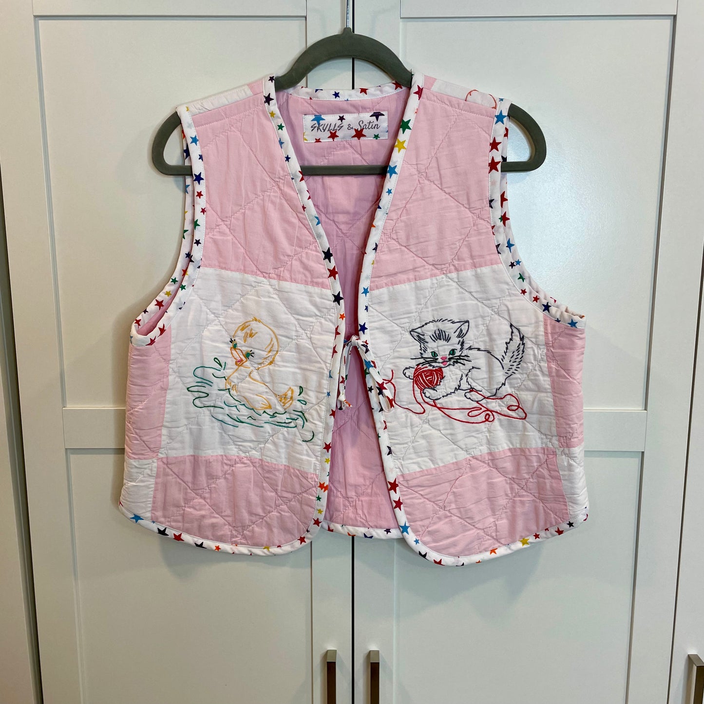 Quilt vest S-L