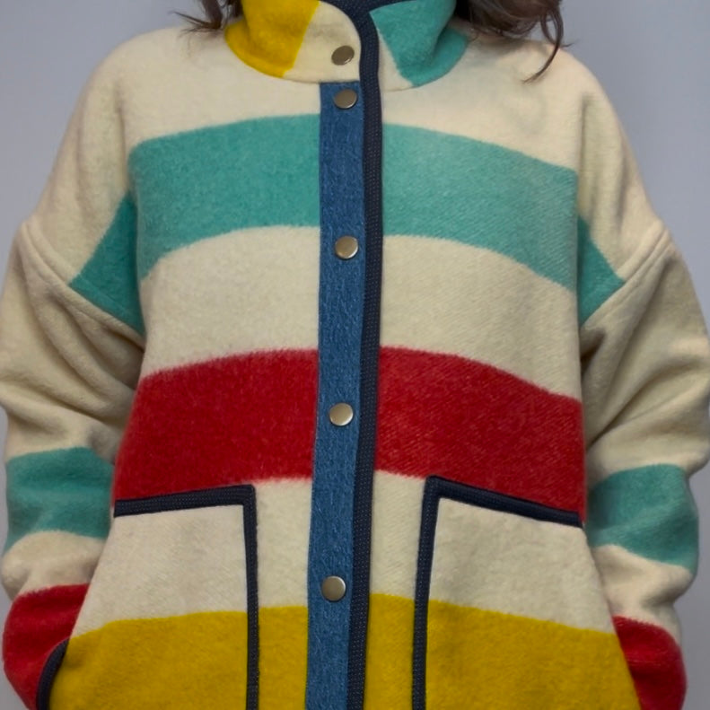 Vintage Hudson’s Bay Wool Coat