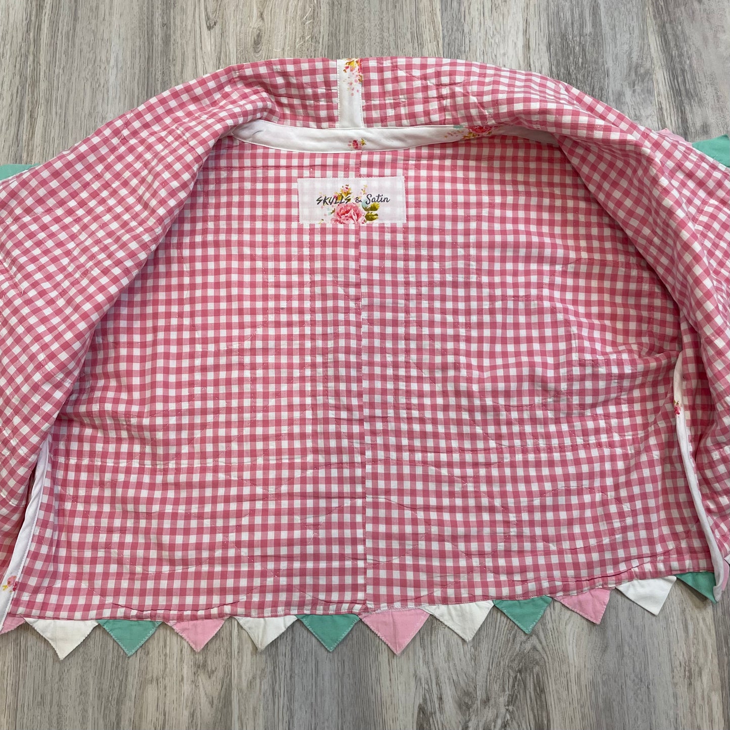 Gingham Quilt Coat