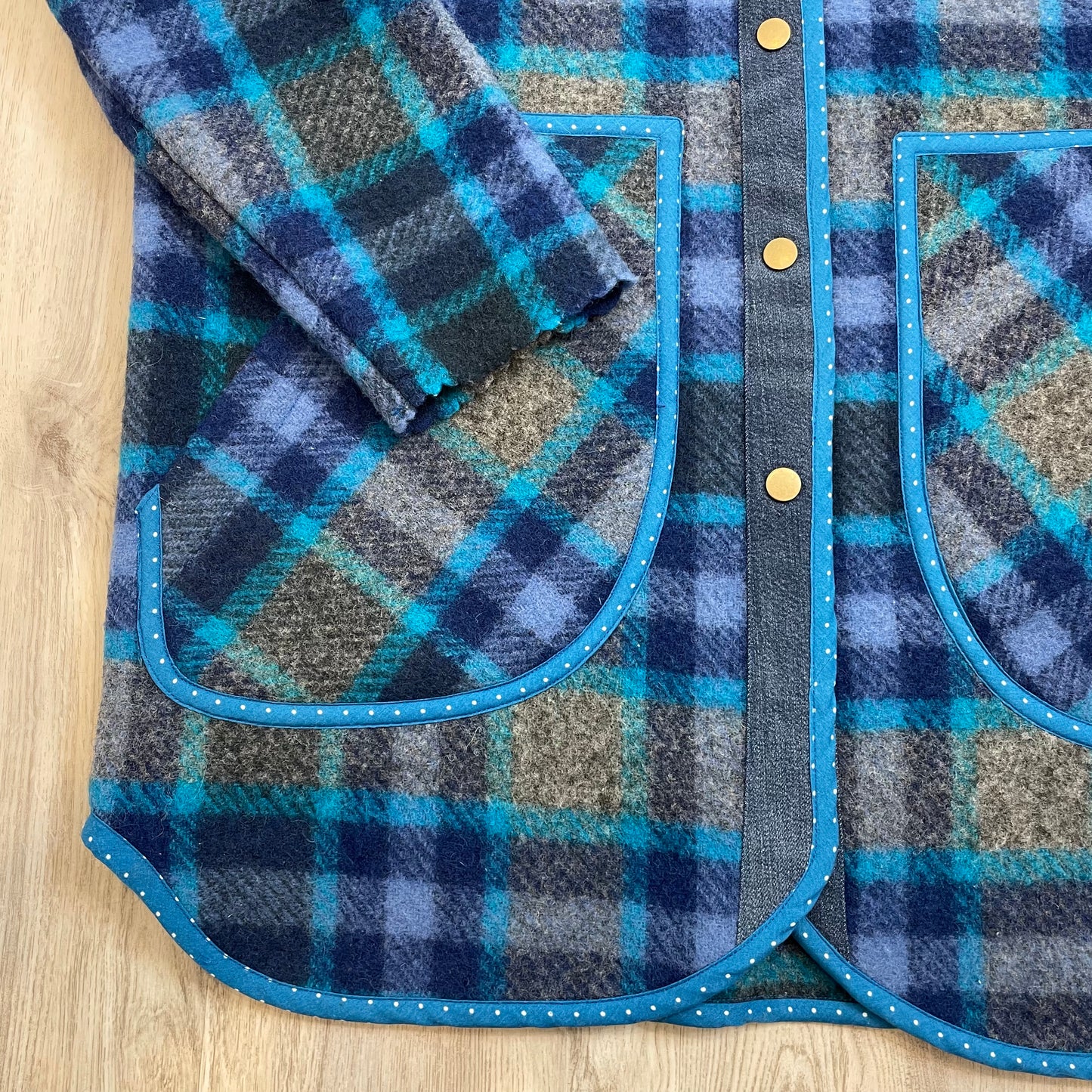 Blue Campfire Coat S-M