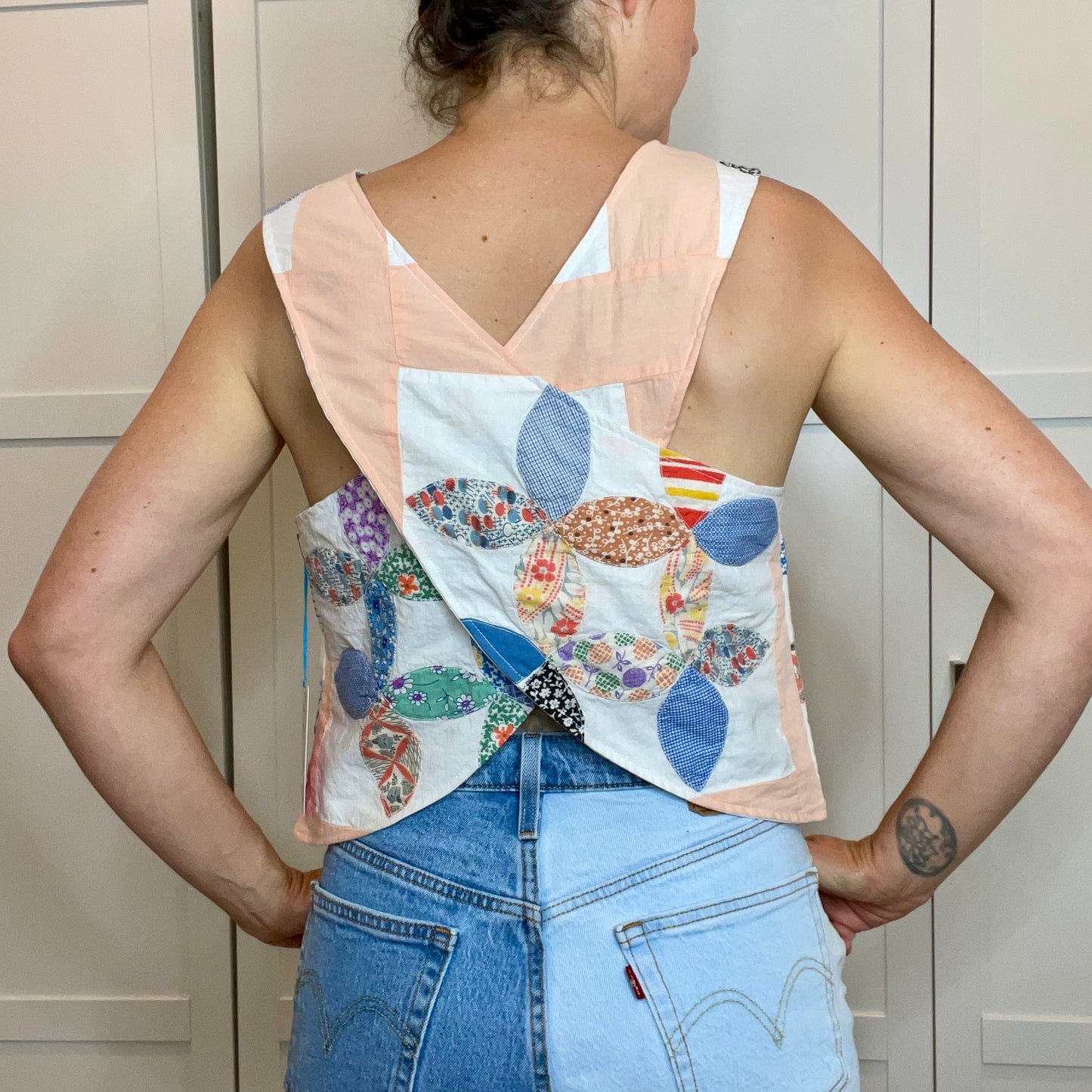 Quilt top cross back (M-L)