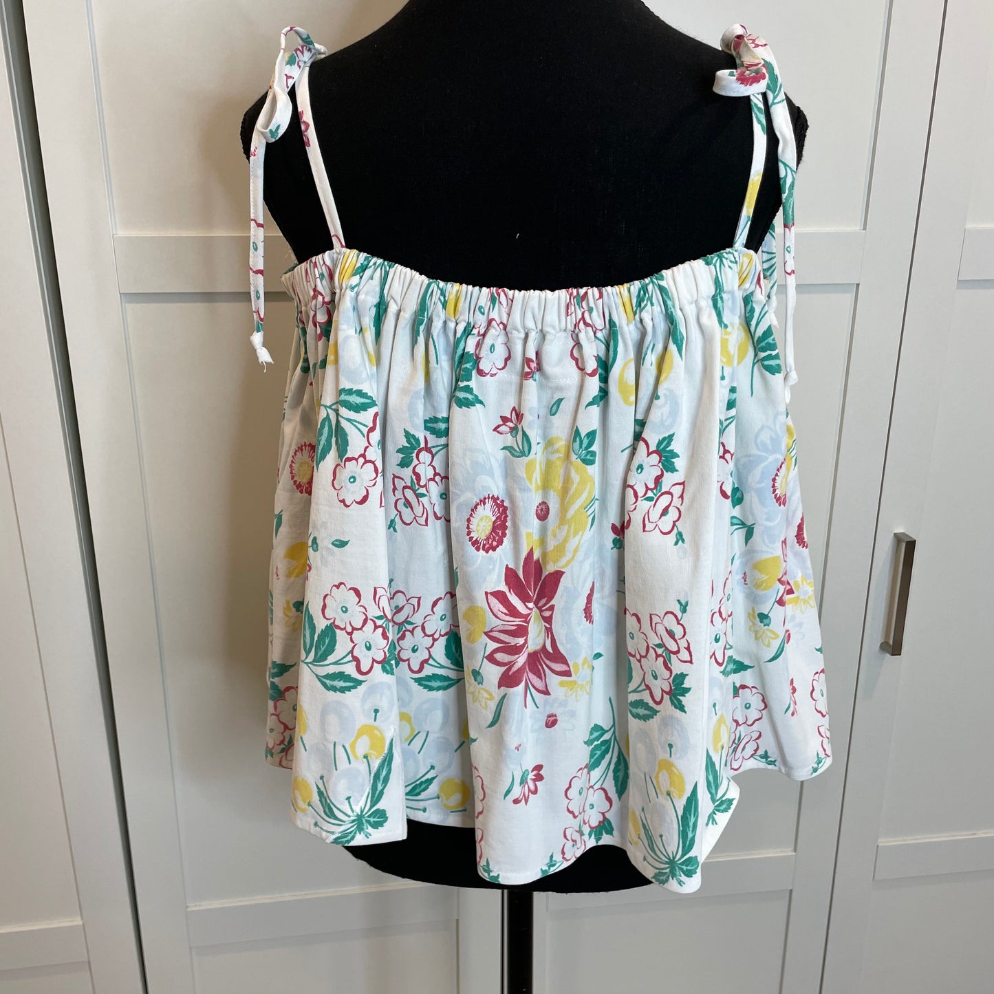 Floral babydoll top (M-XL)