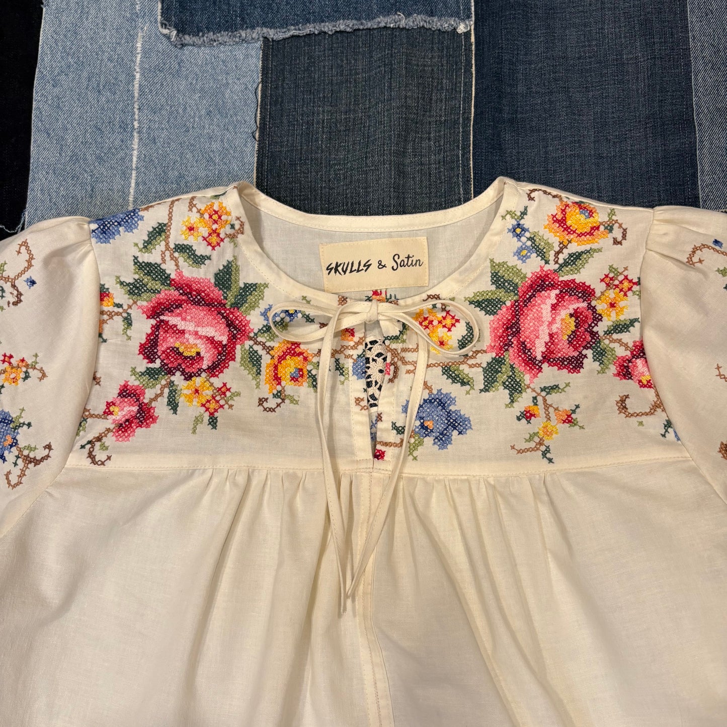 Embroidered Short Sleeve (L-XL)