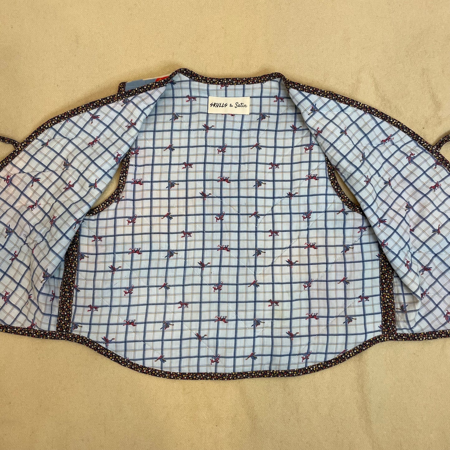 70's Quilt Vest S/M