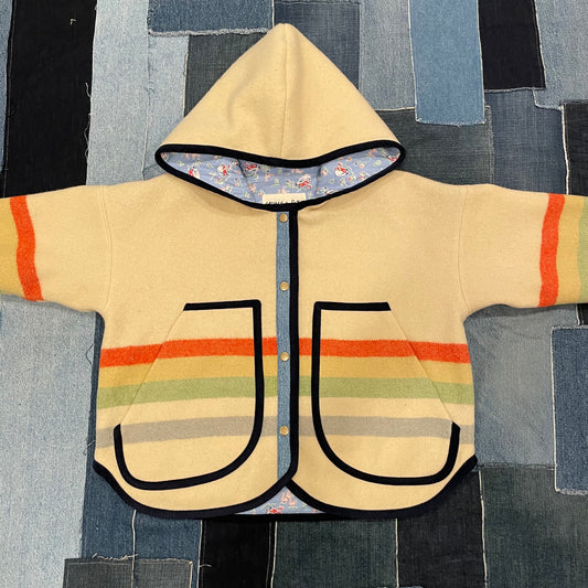 Blanket coat with hood XS/S