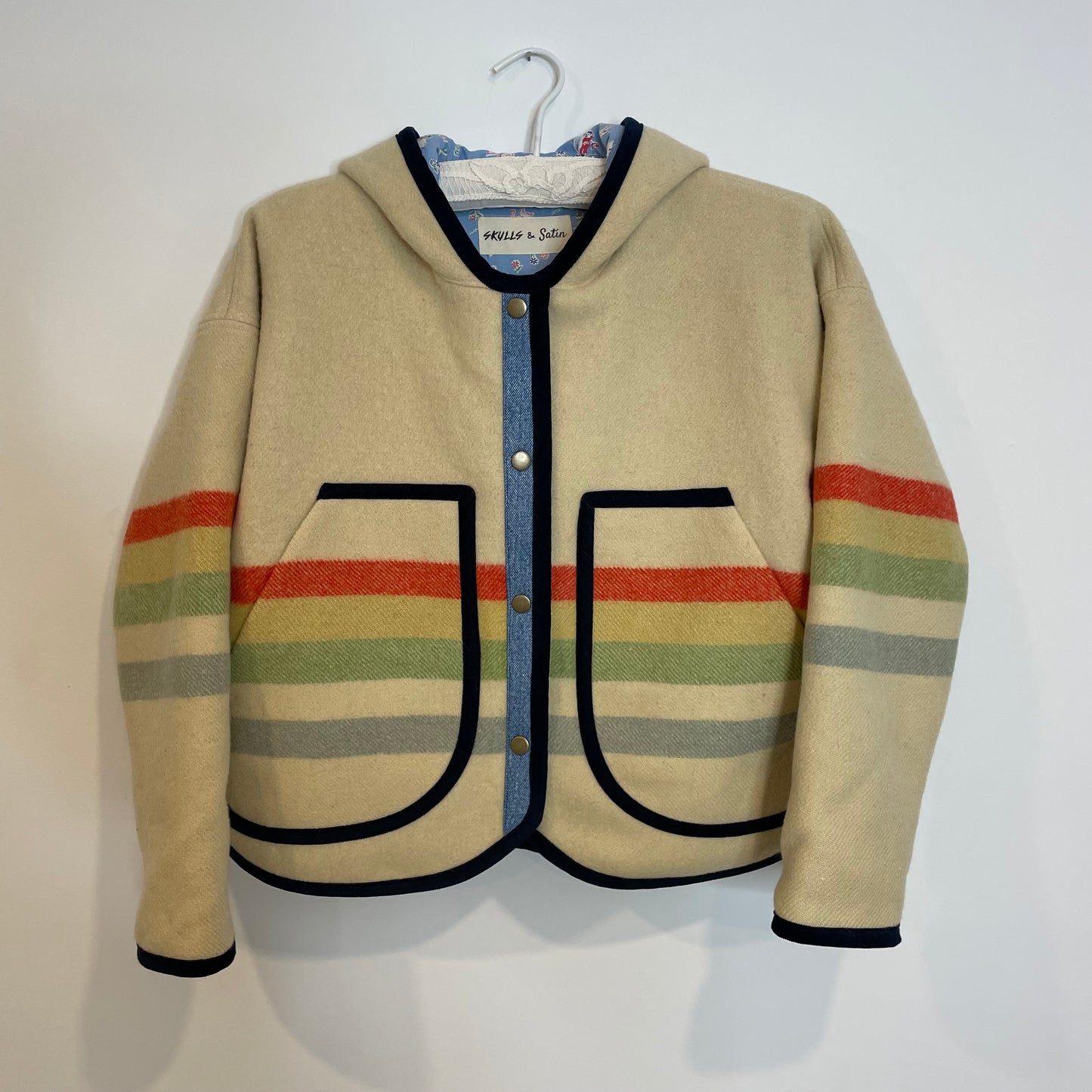 Blanket coat with hood XS/S