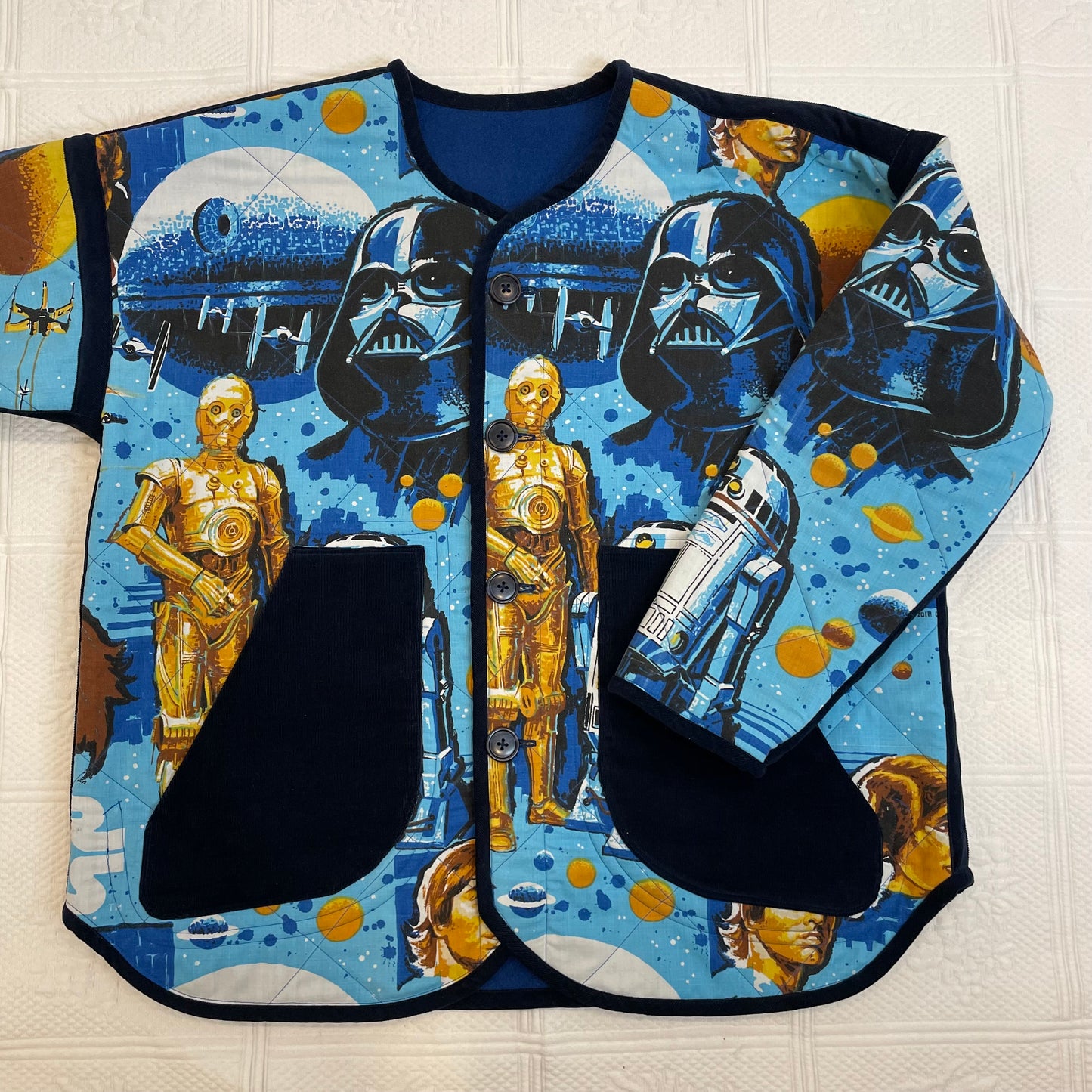 1 of 1 STAR WARS Coat REVERSIBLE! L-XL
