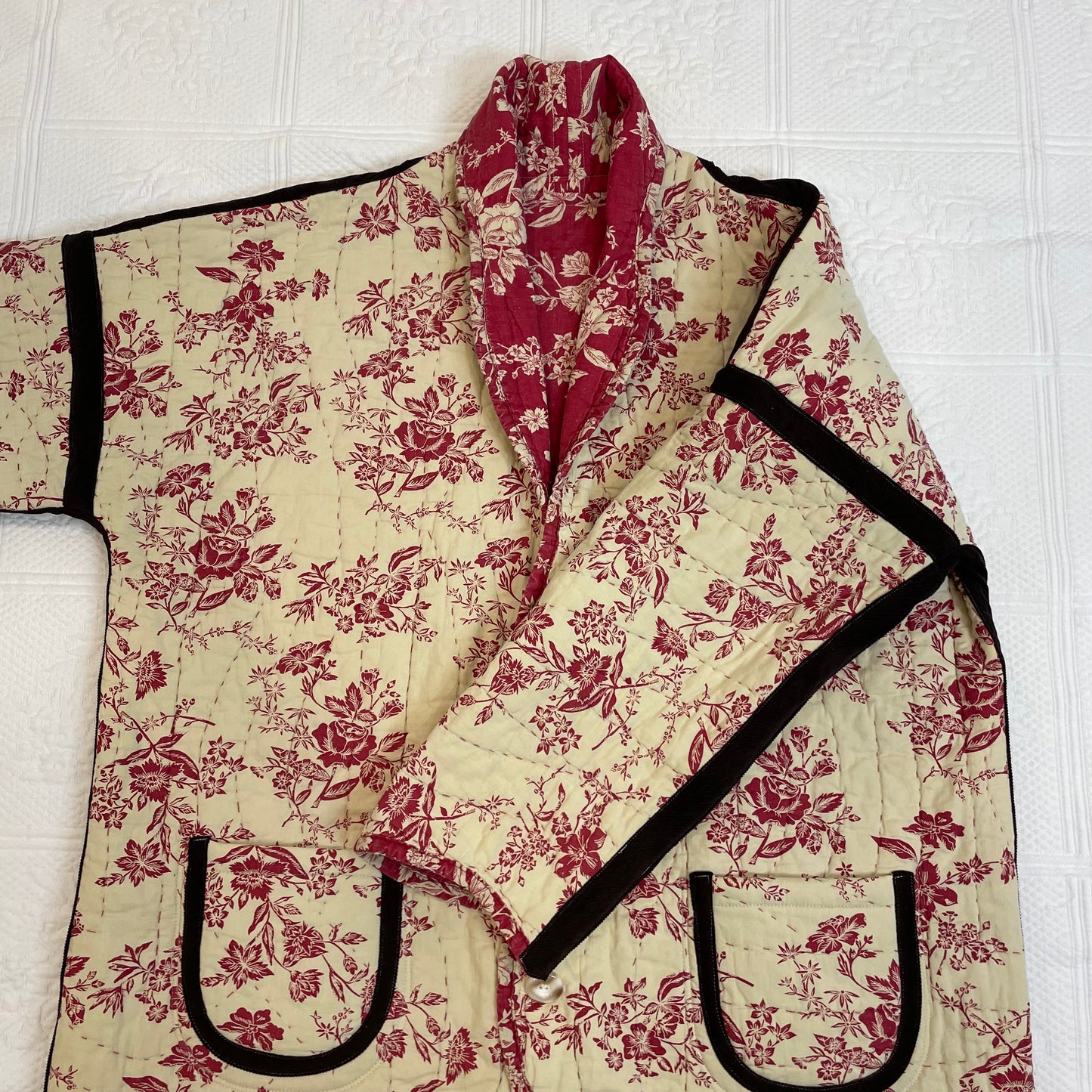 REVERSIBLE Quilt Coat