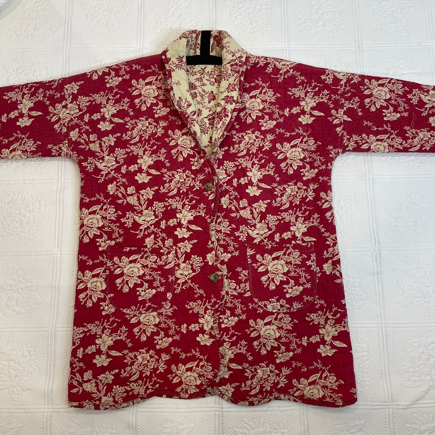 REVERSIBLE Quilt Coat